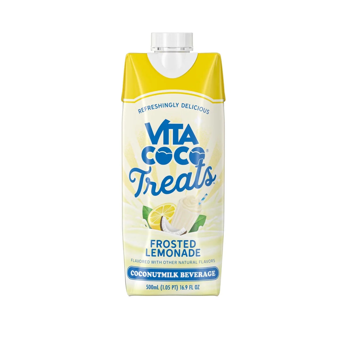 Vita Coco Treats Frosted Lemonade Coconut Water - 16.9 fl oz