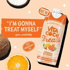 Vita Coco Treats Oranges and Creme Coconut Water - 16.9 fl oz