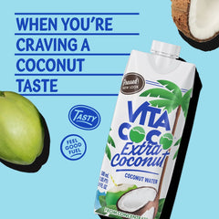 Vita Coco Coconut Water with Pressed Coconut - 16.91 fl oz Carton